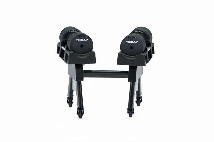 Trulap G4 BlackOps Dumbbells + G3 Rack