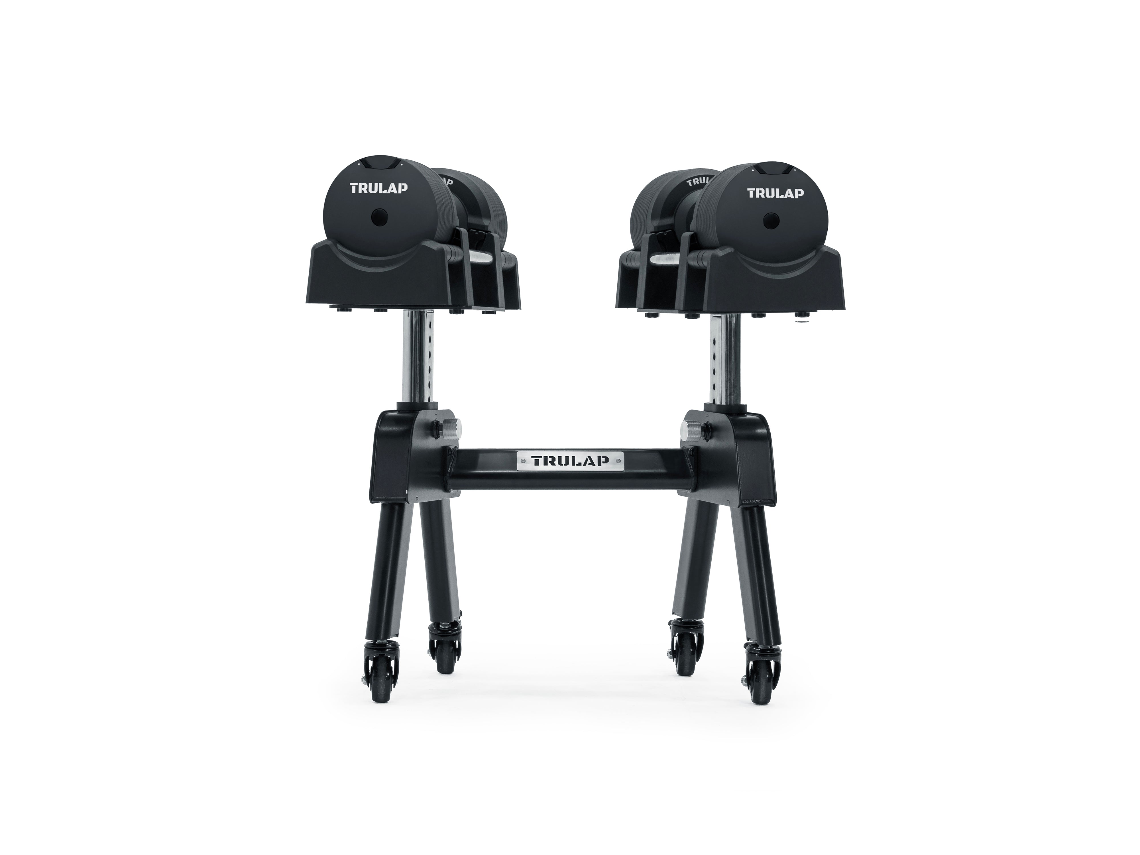 Trulap G4 BlackOps Dumbbells + G3 Rack 