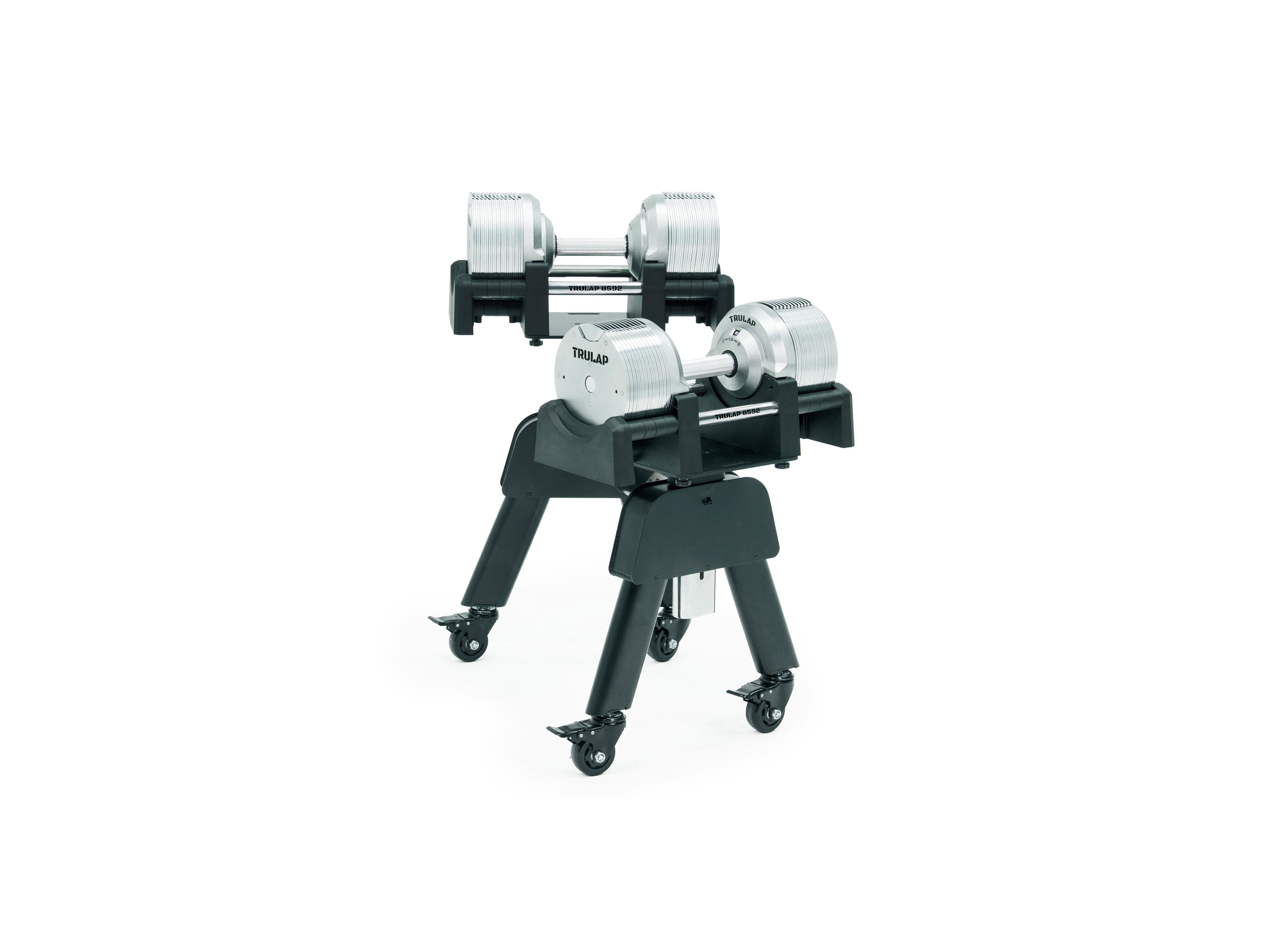 Trulap G4 BlackOps Dumbbells + G3 Rack